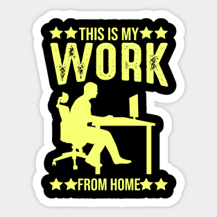 Home Office Sticker